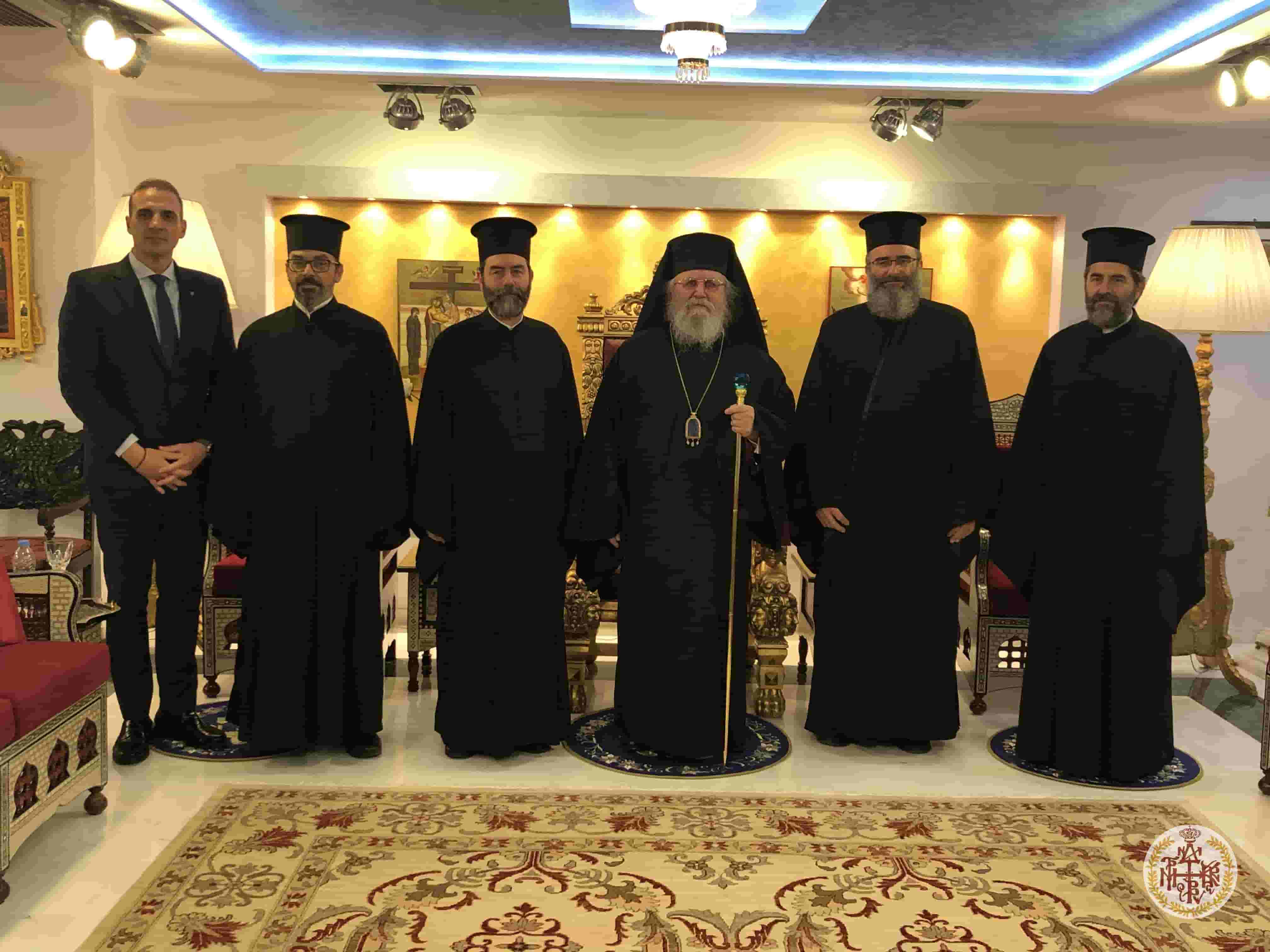 ΕΘΙΜΟΤΥΠΙΚΗ ΕΠΙΣΚΕΨΗ ΤΟΥ ΝΕΟΥ ΔΙΕΥΘΥΝΤΟΥ ΤΩΝ ΣΤΡΑΤΙΩΤΙΚΩΝ ΙΕΡΕΩΝ ΤΟΥ ΓΕΕΘΑ ΣΤΟΝ ΣΕΒΑΣΜΙΩΤΑΤΟ ΜΗΤΡΟΠΟΛΙΤΗ ΜΑΣ (ΣΥΝΔΕΣΜΟ ΤΗΣ ΙΕΡΑΣ ΣΥΝΟΔΟΥ ΤΗΣ ΕΚΚΛΗΣΙΑΣ ΜΕ ΤΟ ΣΩΜΑ ΤΩΝ ΣΤΡΑΤΙΩΤΙΚΩΝ ΙΕΡΕΩΝ)
