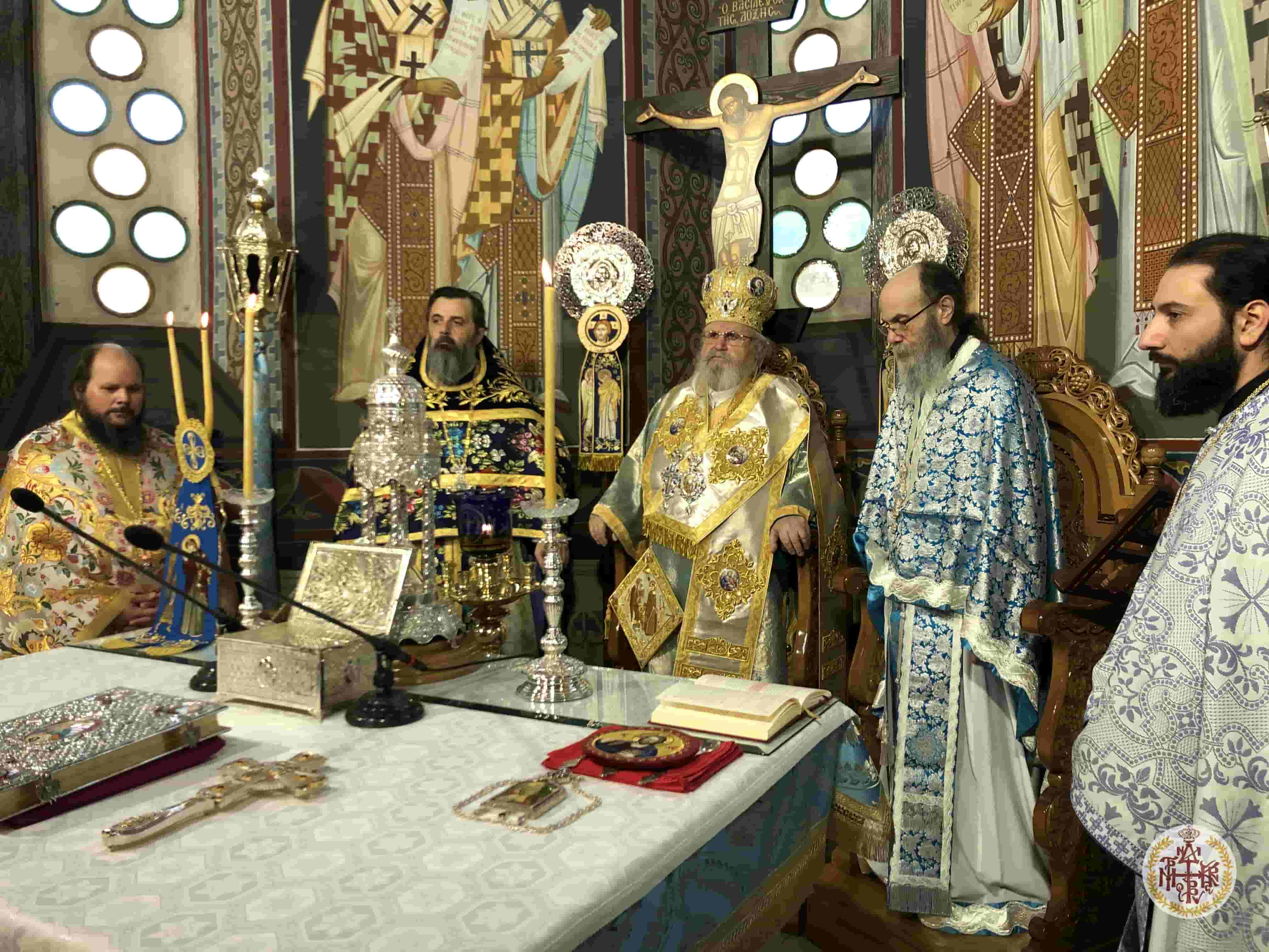 Ο ΣΕΒΑΣΜΙΩΤΑΤΟΣ ΜΗΤΡΟΠΟΛΙΤΗΣ ΜΑΣ ΣΤΟΝ ΠΑΝΗΓΥΡΙΖΟΝΤΑ ΙΕΡΟ ΝΑΟ ΕΥΑΓΓΕΛΙΣΜΟΥ ΤΗΣ ΘΕΟΤΟΚΟΥ-ΑΓΙΑΣ ΦΩΤΕΙΝΗΣ ΥΜΗΤΤΟΥ