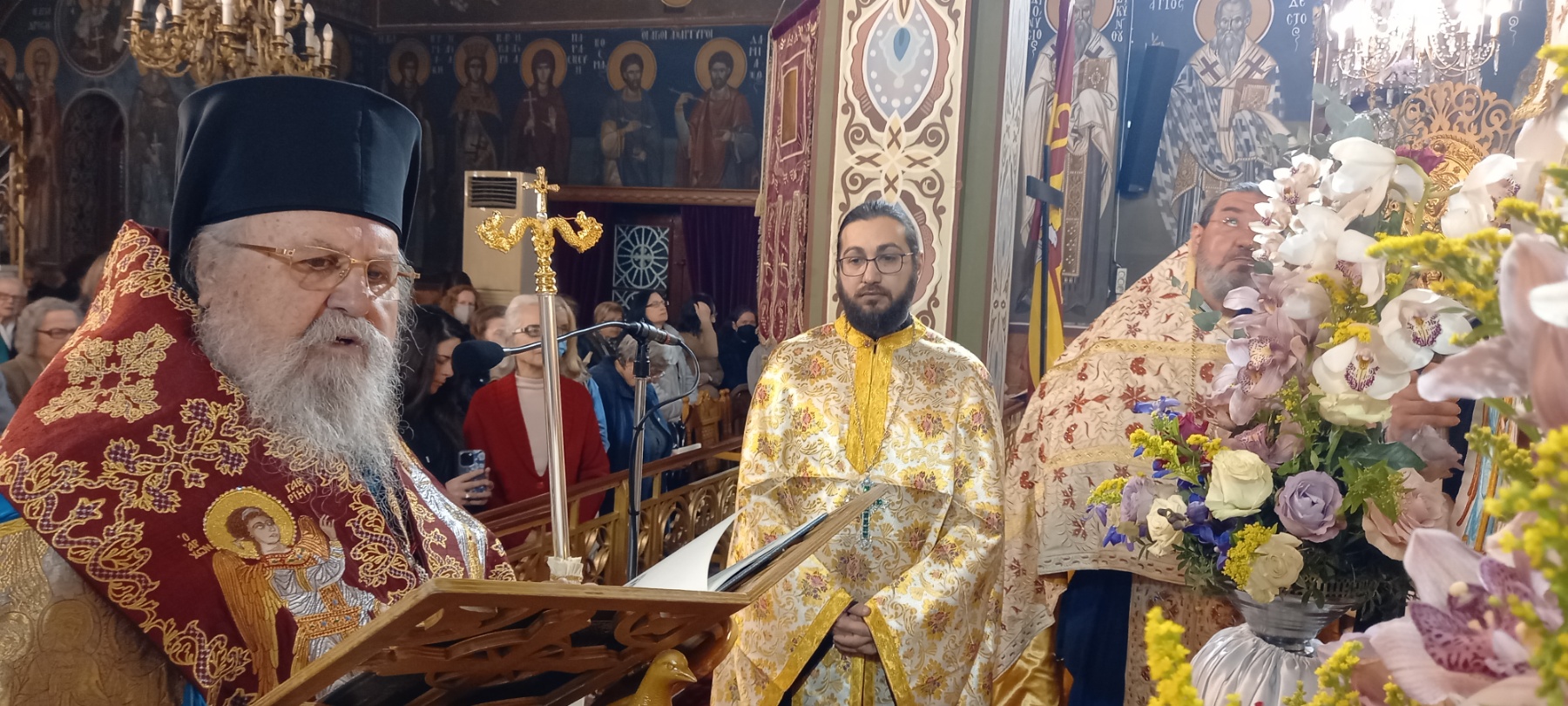 Η Ακολουθία των Β Χαιρετισμών προς την Υπεραγία Θεοτόκο στον Ιερό Ναό Αγίων Αποστόλων Πέτρου και Παύλου Υμηττού