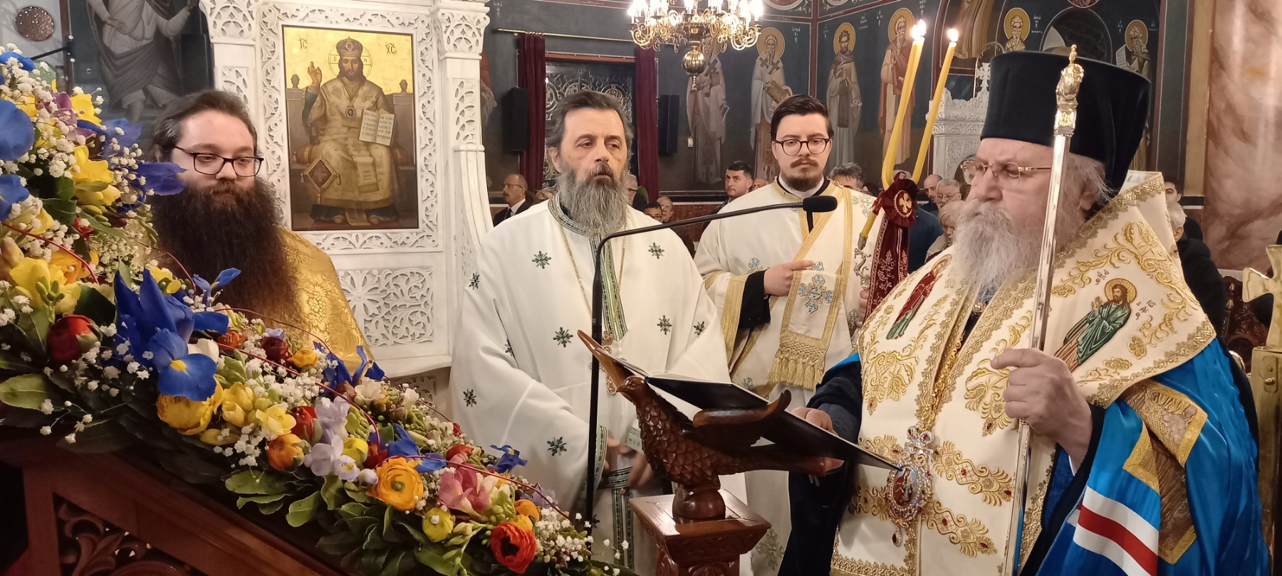Η Ακολουθία των Γ Χαιρετισμών προς την Υπεραγία Θεοτόκο στον Ιερό Ναό Κοιμήσεως Θεοτόκου Καισαριανής