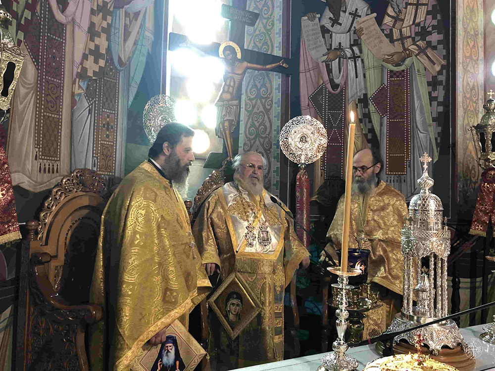 ΚΥΡΙΑΚΗ Θ΄ ΛΟΥΚΑ Ο ΣΕΒΑΣΜΙΩΤΑΤΟΣ ΜΗΤΡΟΠΟΛΙΤΗΣ ΜΑΣ ,ΣΤΟΝ ΙΕΡΟ ΝΑΟ ΕΥΑΓΓΕΛΙΣΜΟΥ ΤΗΣ ΘΕΟΤΟΚΟΥ-ΑΓΙΑΣ ΦΩΤΕΙΝΗΣ ΥΜΗΤΤΟΥ