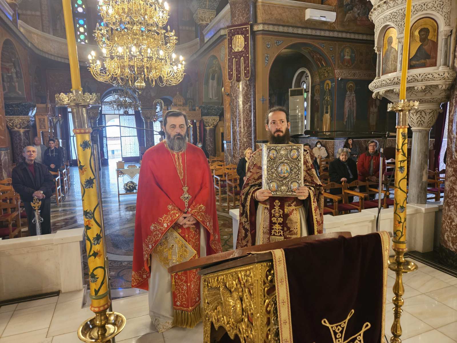 Μεγαλή Πέμπτη στον Ιερό Ναό Αγίας Τριάδος Βύρωνα