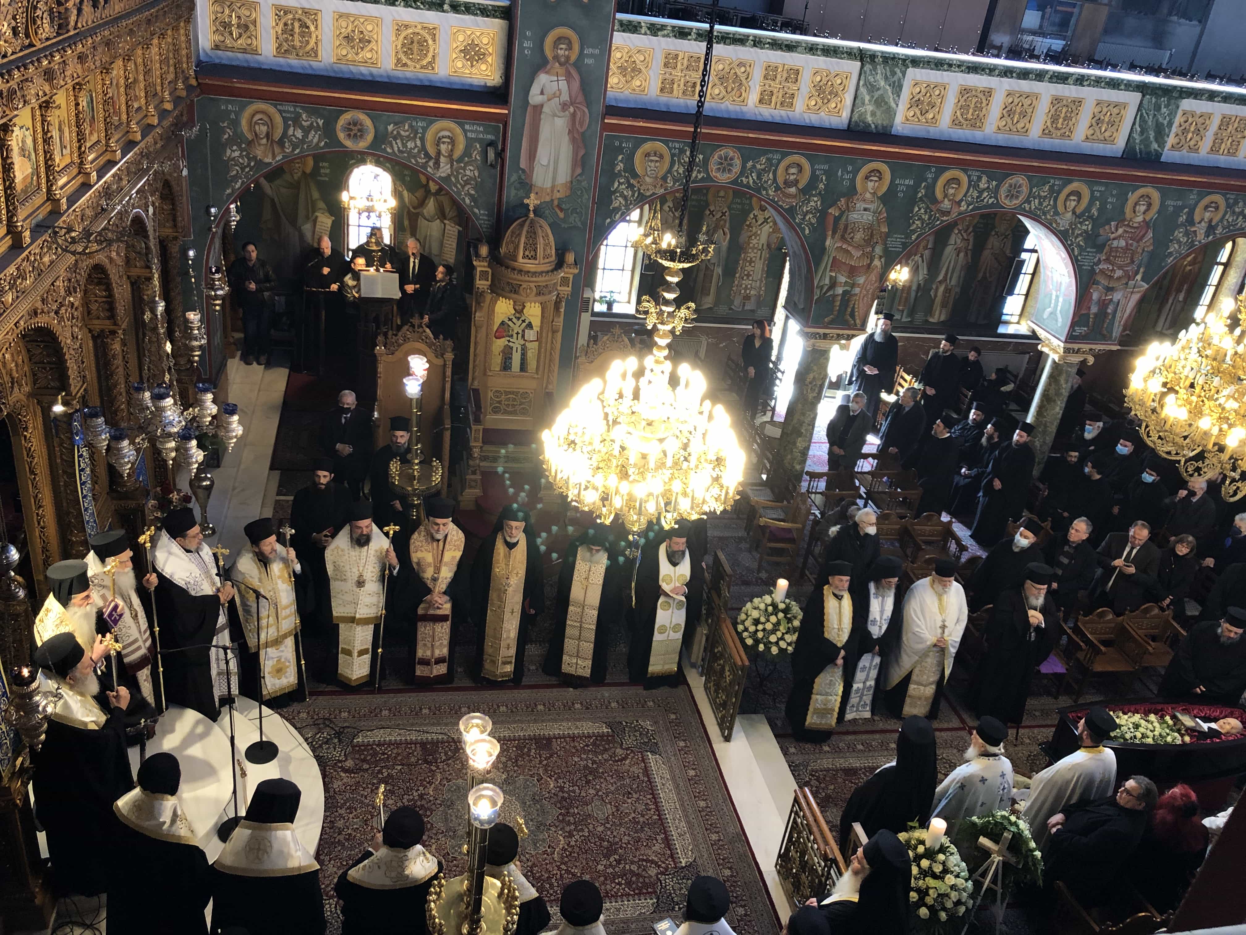 Η ΕΞΟΔΙΟΣ ΑΚΟΛΟΥΘΙΑ ΚΑΙ Η ΤΑΦΗ ΤΗΣ ΜΑΚΑΡΙΣΤΗΣ ΧΑΡΙΚΛΕΙΑΣ ΧΗΡΑΣ ΘΕΟΔΩΡΟΥ ΠΟΥΤΣΟΥΚΛΗ,ΜΗΤΡΟΣ ΤΟΥ ΣΕΒΑΣΜΙΩΤΑΤΟΥ ΠΟΙΜΕΝΑΡΧΟΥ ΜΑΣ κ.ΔΑΝΙΗΛ.