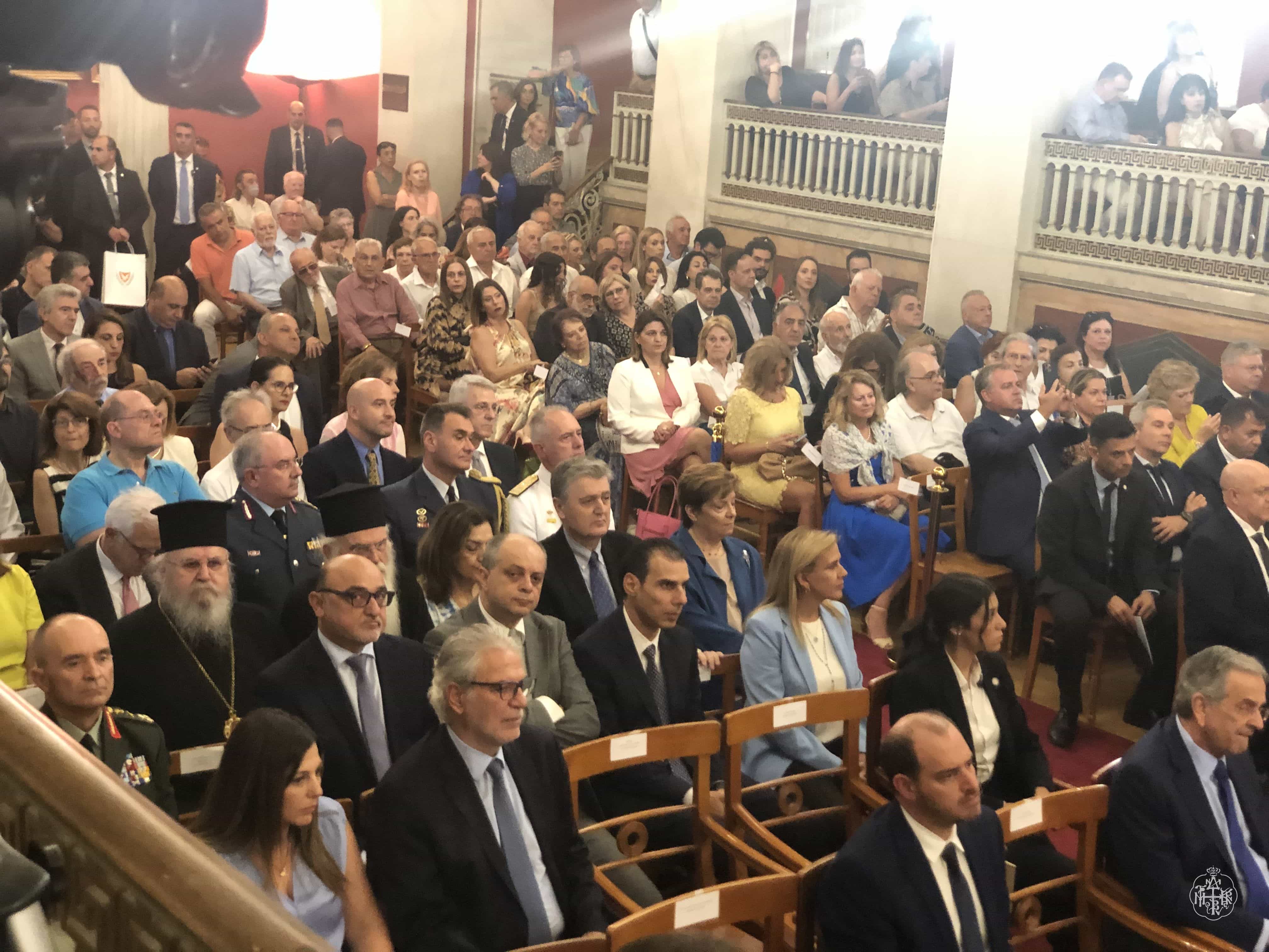 Ο ΣΕΒΑΣΜΙΩΤΑΤΟΣ ΜΗΤΡΟΠΟΛΙΤΗΣ ΜΑΣ ,ΣΤΗΝ ΕΠΕΤΕΙΑΚΗ ΕΚΔΗΛΏΣΗ "50 ΧΡΟΝΙΑ ΑΠΟ ΤΗΝ ΤΟΥΡΚΙΚΗ ΕΙΣΒΟΛΗ ΣΤΗΝ ΚΥΠΡΟ"